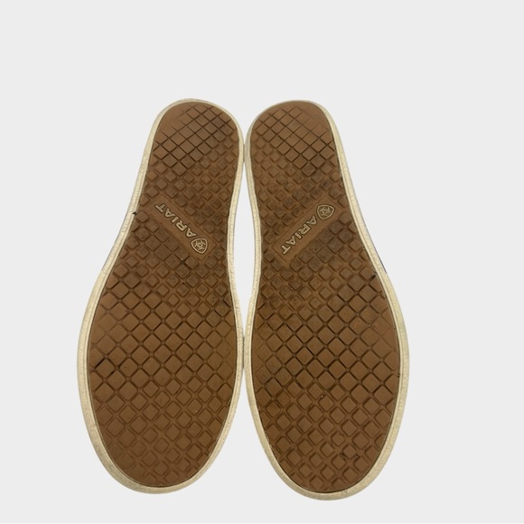 Ariat Women's Skylar Embossed Brown Sneakers Platform Size 11 Nice! - Picture 5 of 6